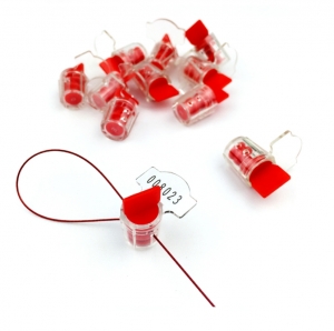 Plastic seal with wire (pack of 100pcs)