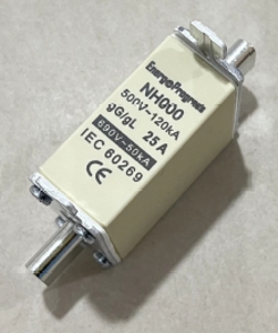 Drošinātājs NH000 gL/Gg 63A