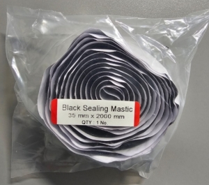 Melna mastikas lenta HBMT 07 (35mmx2.5mmx2m)