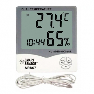 Temperatūras un mitruma mērītājs AR867