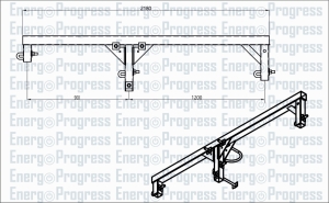 Stūra starpbalstu travesra SH 153.10