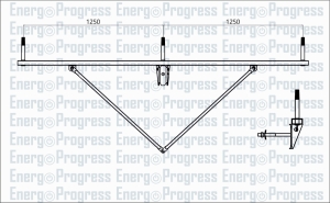 Stūra starpbalsta travesra SH 67